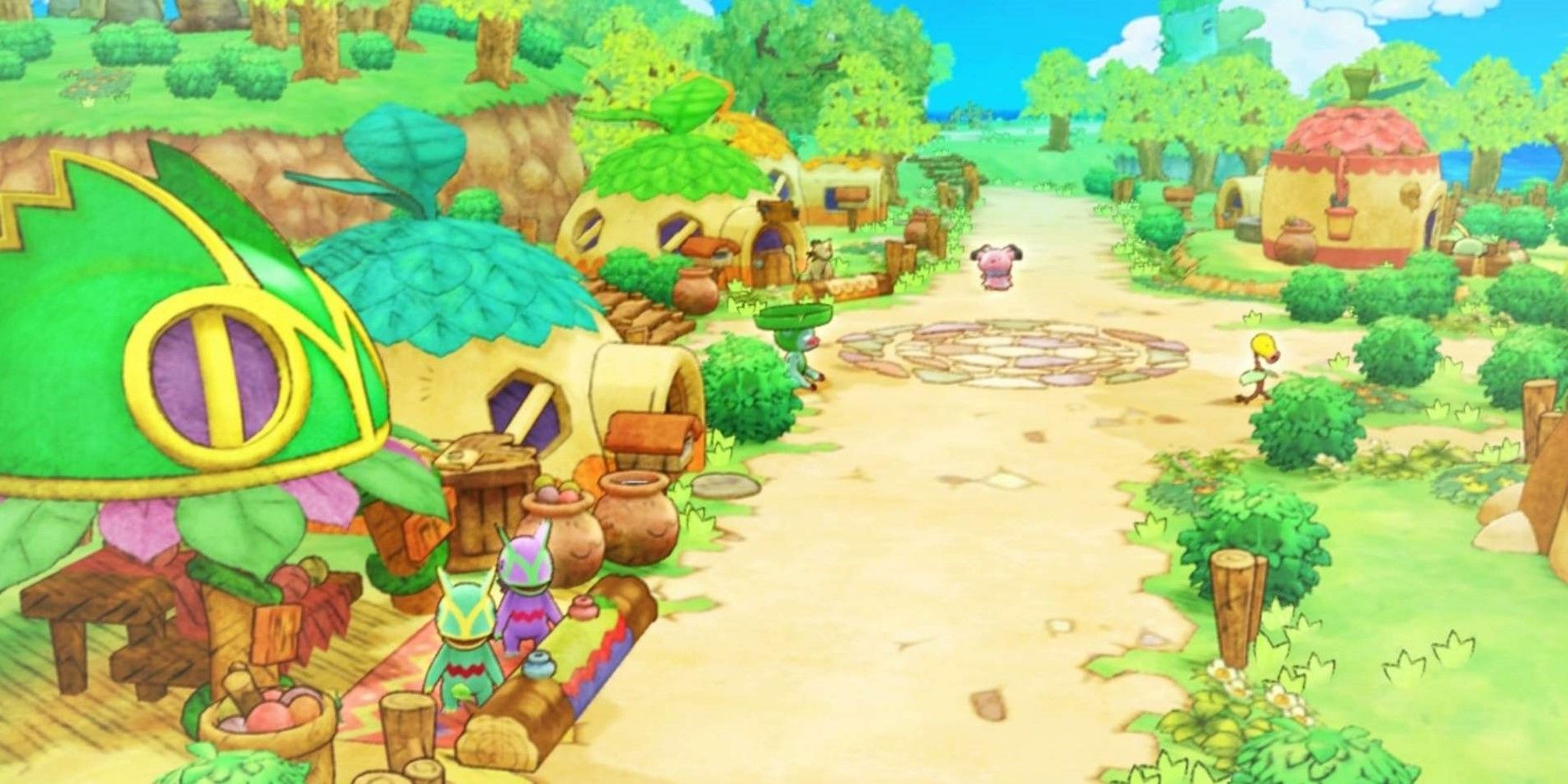 Pokemon Mystery Dungeon Town Square