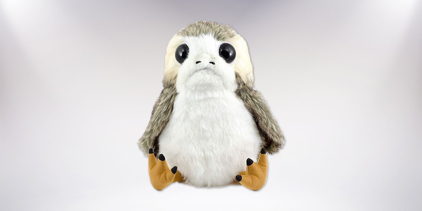 porg animated plush