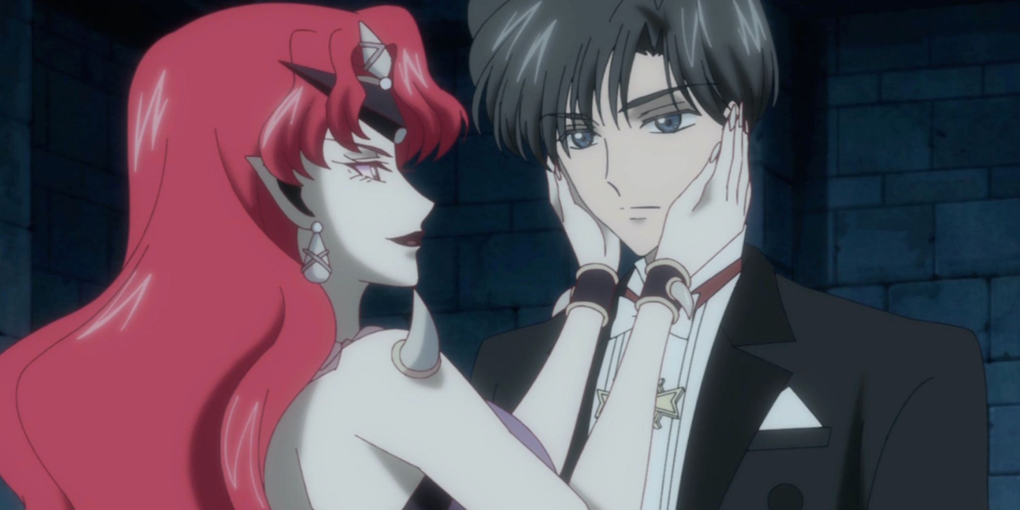 Queen Beryl And Mamoru In Sailor Moon Crystal