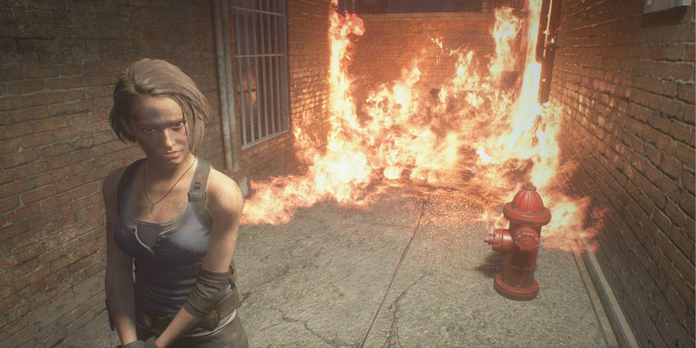 Resident Evil 3 Fire Hydrant Cover