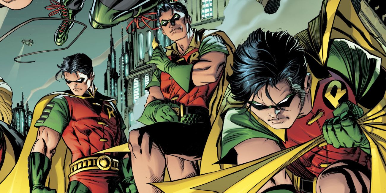 Robin 80th Anniversary Comic Versions