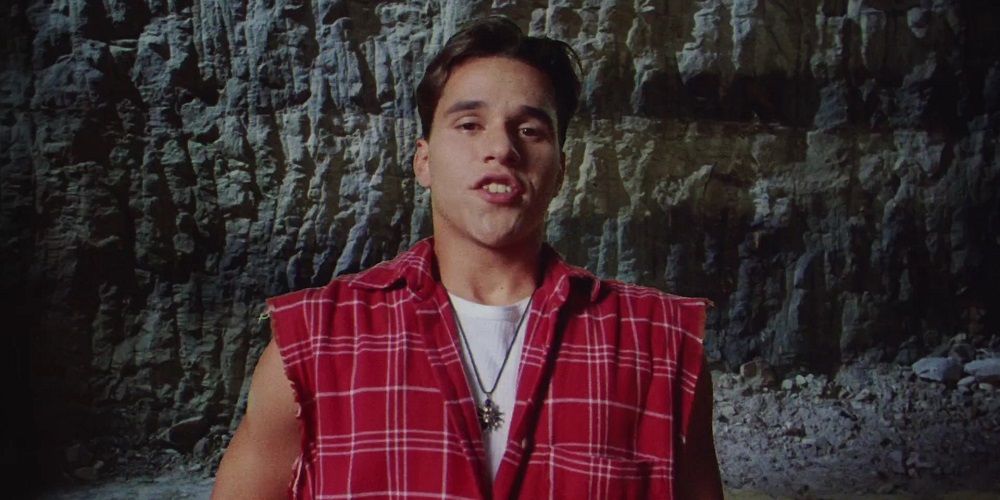 Rocky gets ready to morph in Mighty Morphin Power Rangers: The Movie