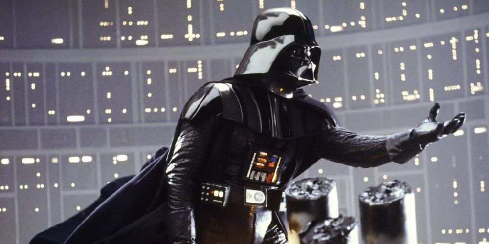 Darth Vader reveals to Luke Skywalker that he is his father in The Empire Strikes Back