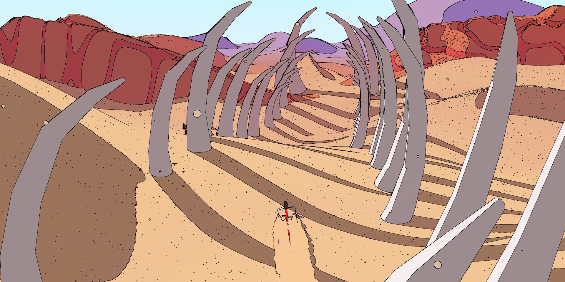 Sable Game's Exploration In The Desert
