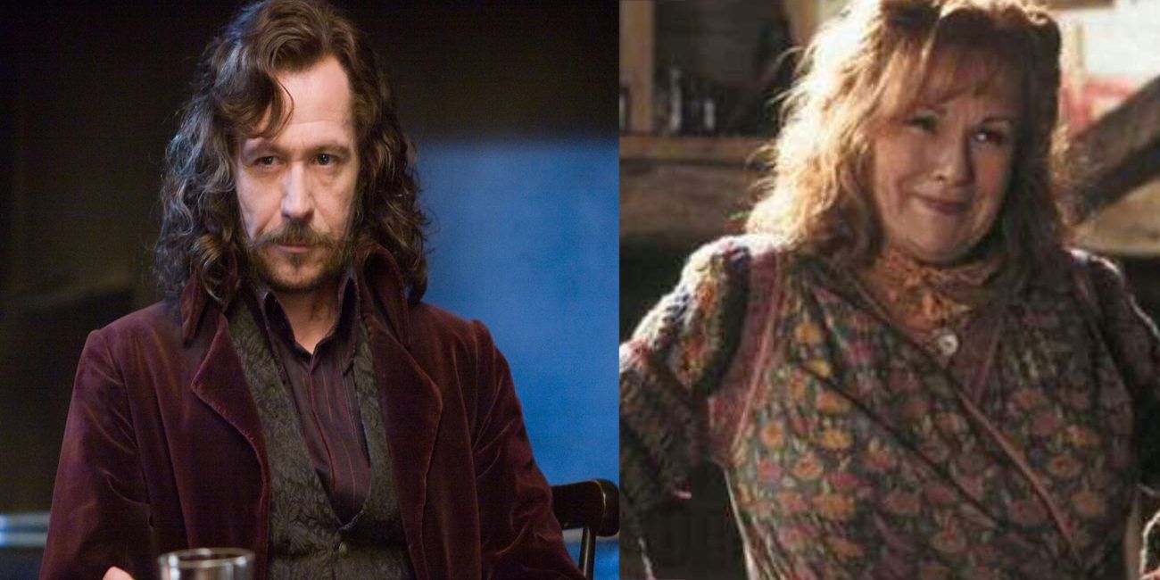 Sirius Black and Molly Weasley in Harry Potter