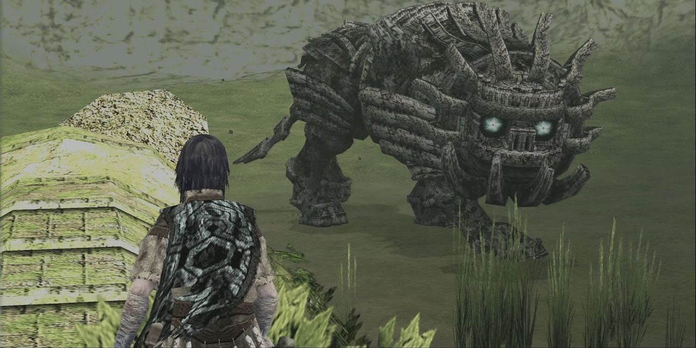 Shadow of the Colossus: how to beat Colossus 14 - Stone Bull