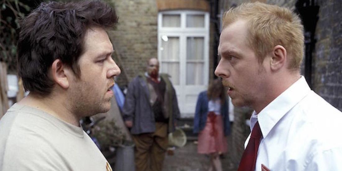 Shaun and Ed in Shaun of the Dead