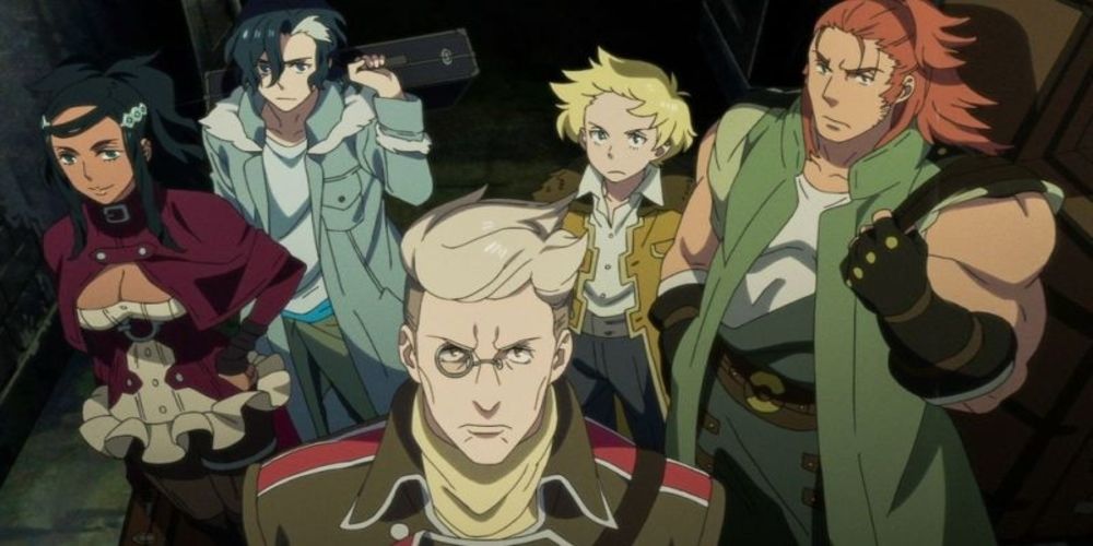 The characters of Sirius The Jaeger