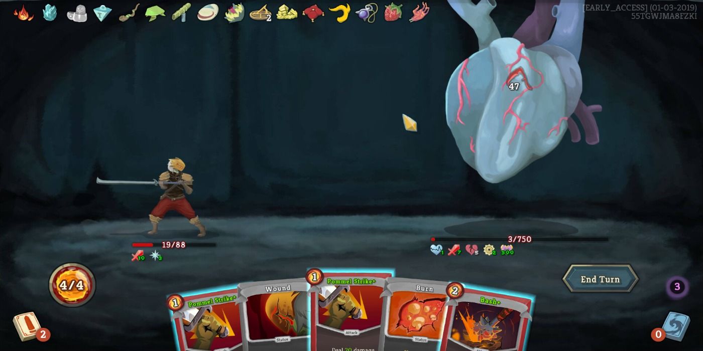 Slay the Spire Corrupt Heart Fight