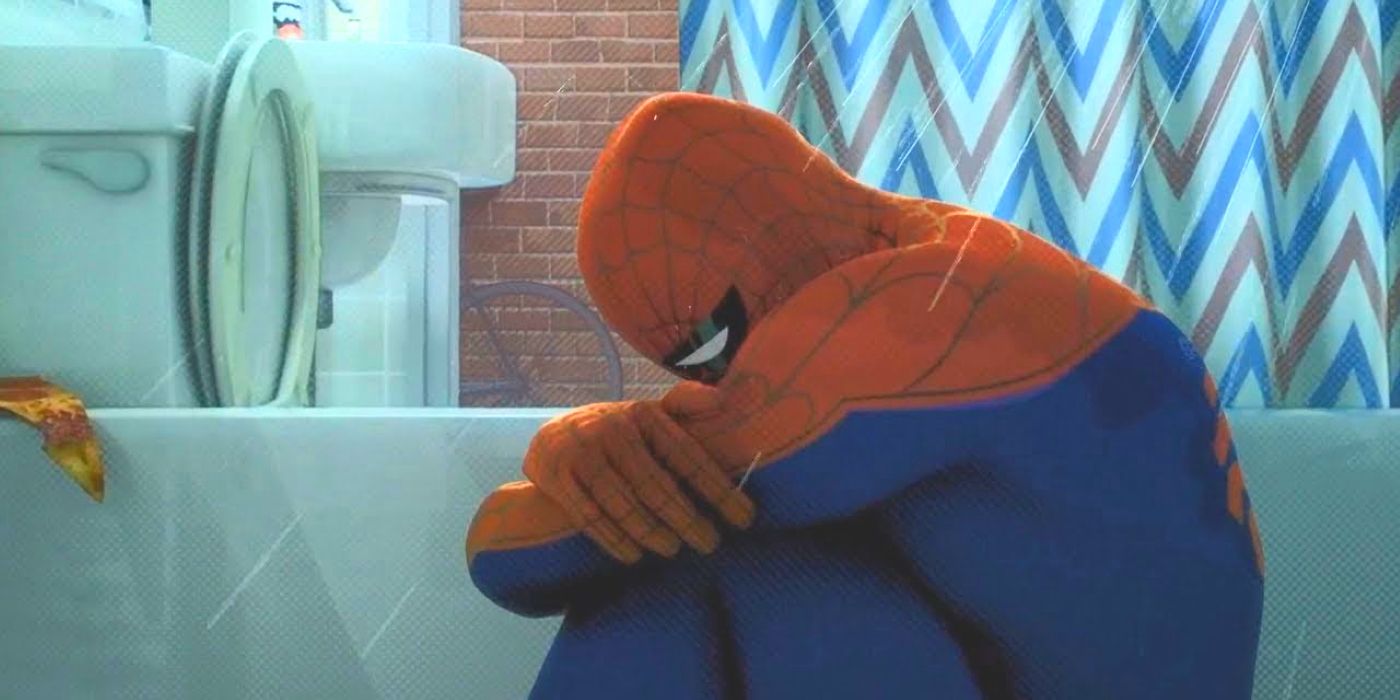 Spider-Man Sad