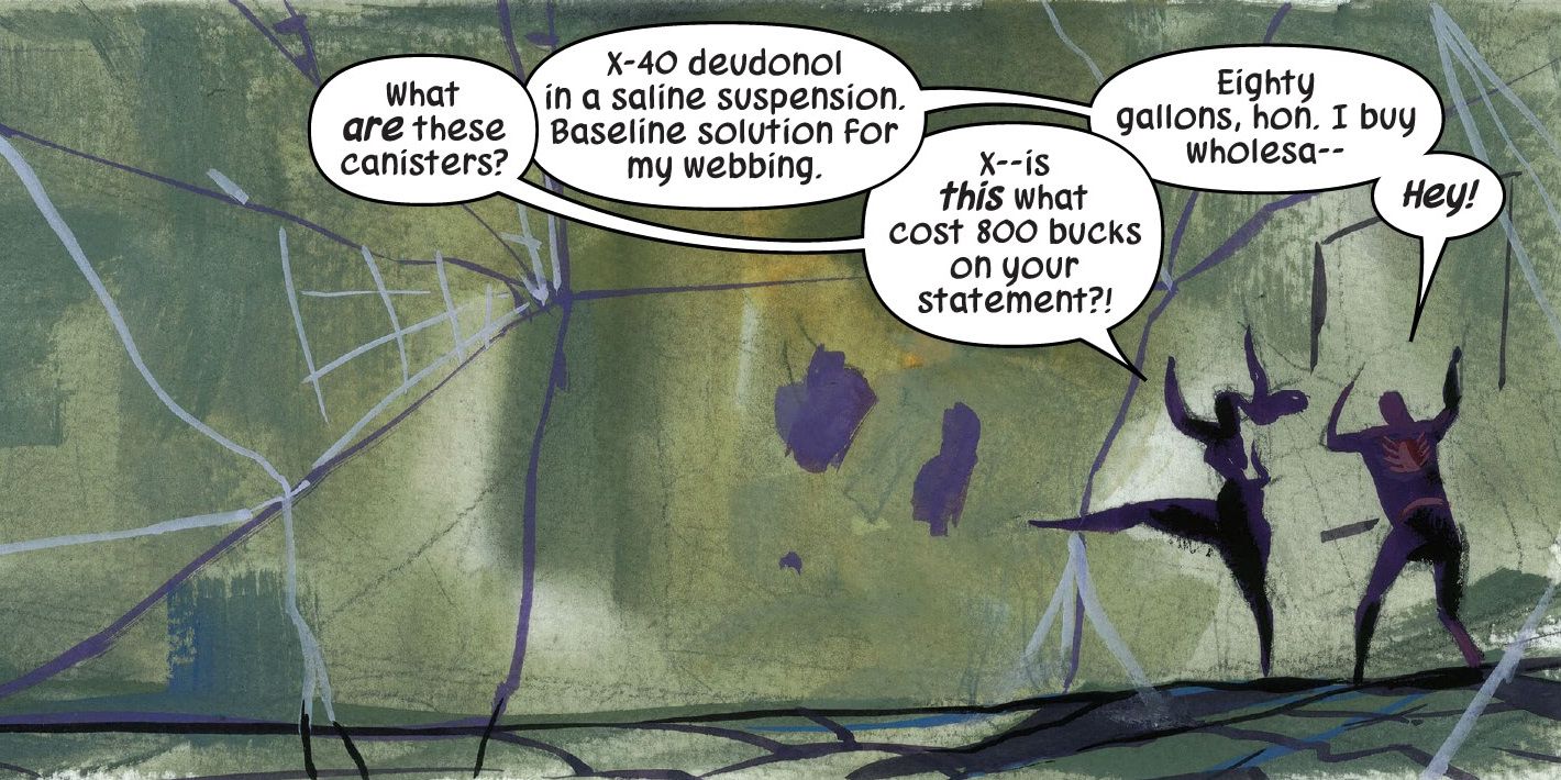 Spider-Man Web Cost Marvel Comic