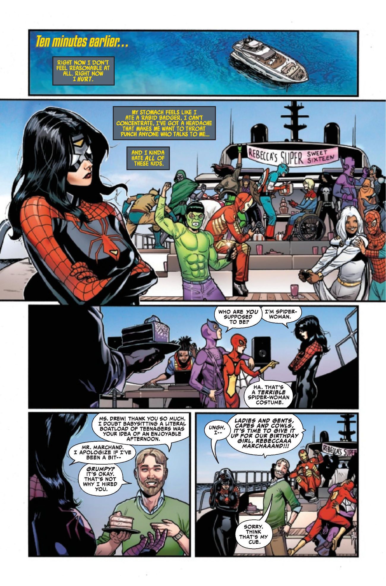 Spider-Woman Comic Cover Preview 2