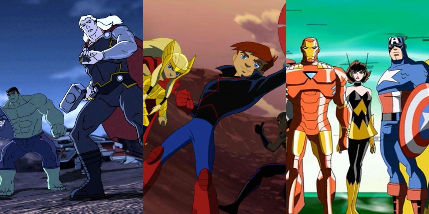 Every Animated Version Of The Avengers Ranked