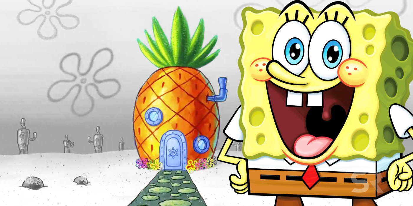 real spongebob pineapple house