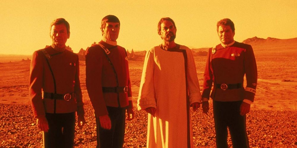 The cast of Star Trek The Final Frontier