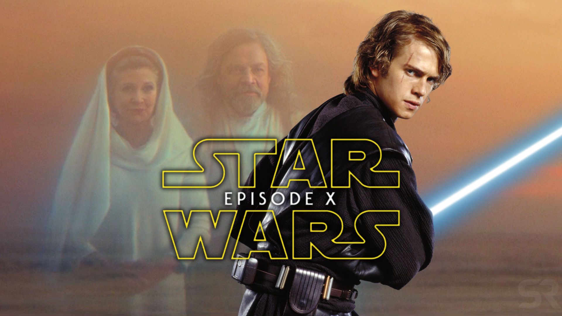 Star Wars 10 Leia, Luke, and Anakin Video Image