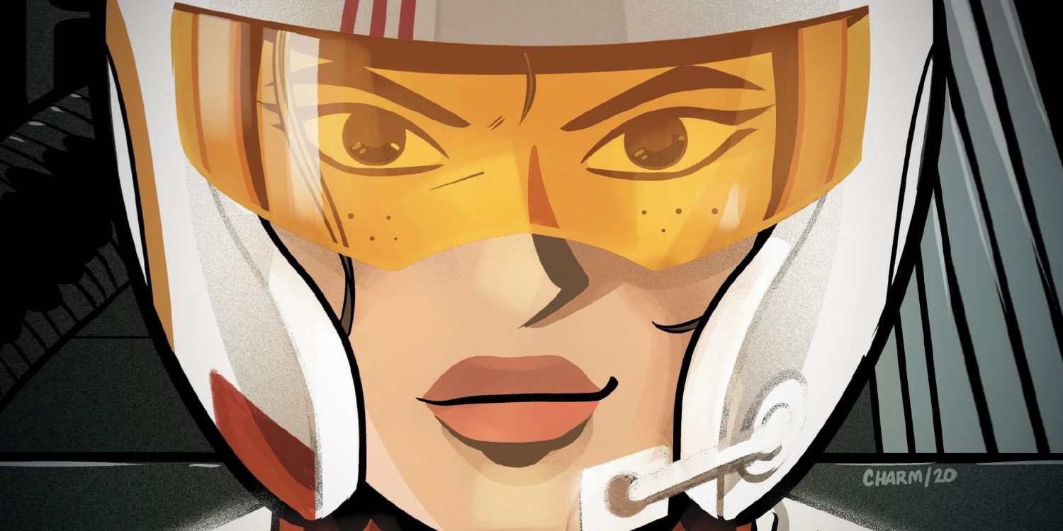 Star Wars Adventures Comic Rey Helmet Cover