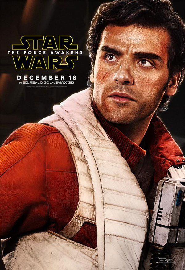 Star Wars The Force Awakens Poe Dameron Poster