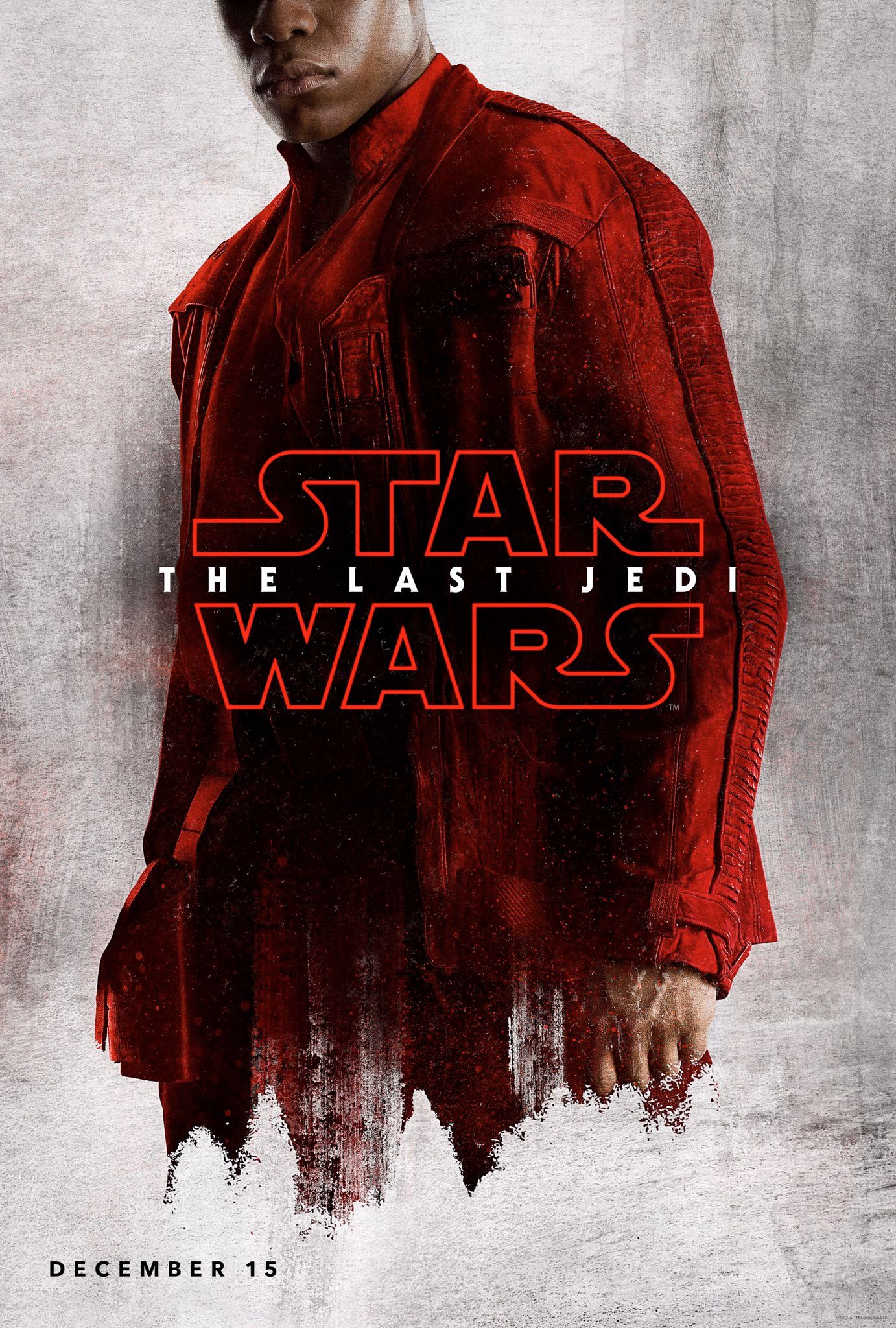 Star Wars The Last Jedi Poster Finn