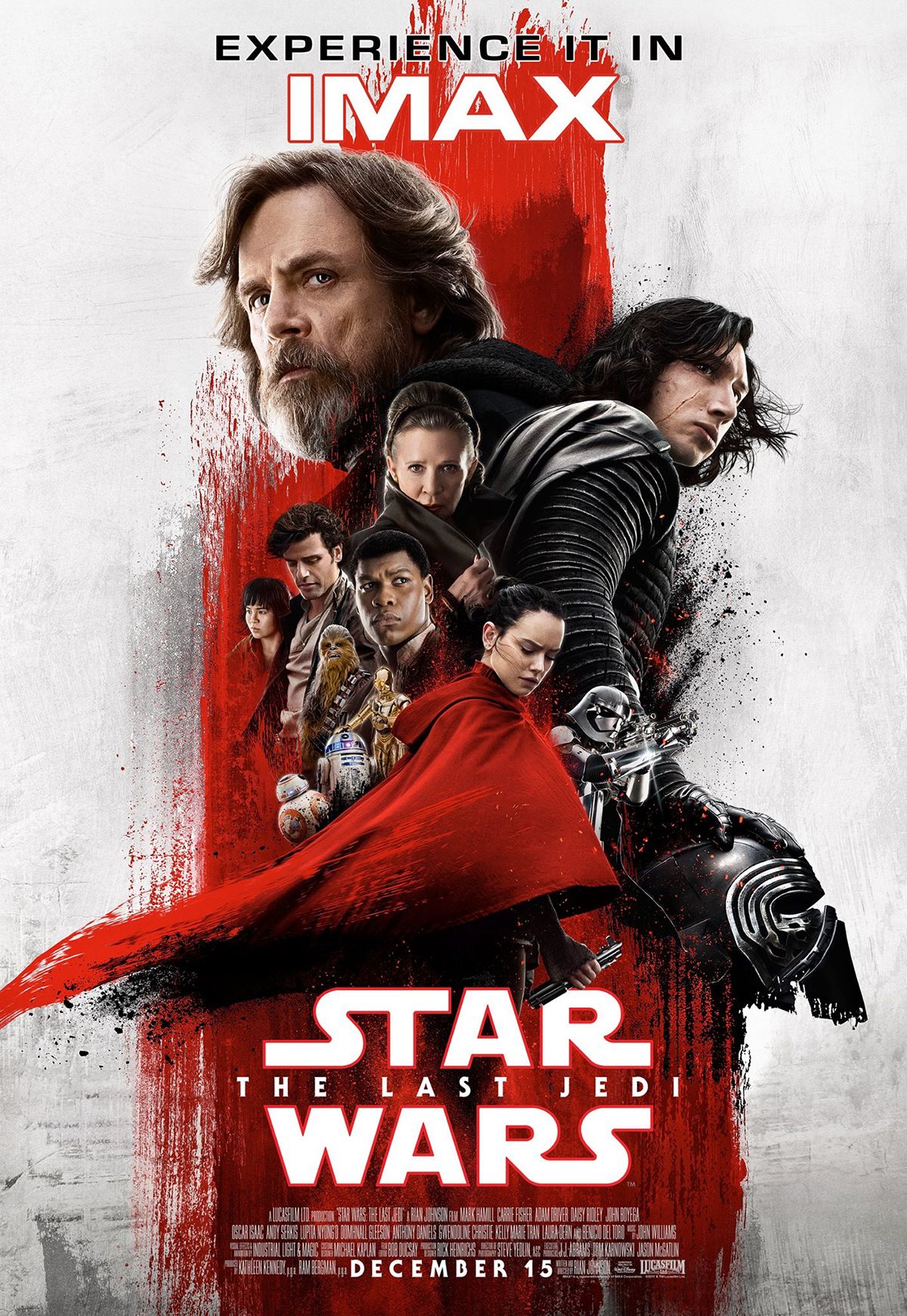 Star Wars The Last Jedi Poster IMAX