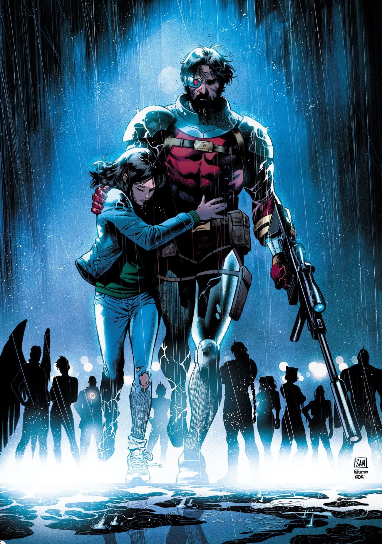 Suicide Squad Cover Deathstroke Daughter