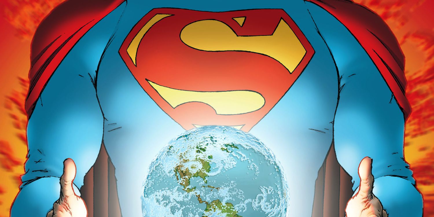 Superman All-Star Earth Comic Art