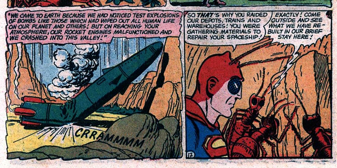 Superman Ant Powers Comic