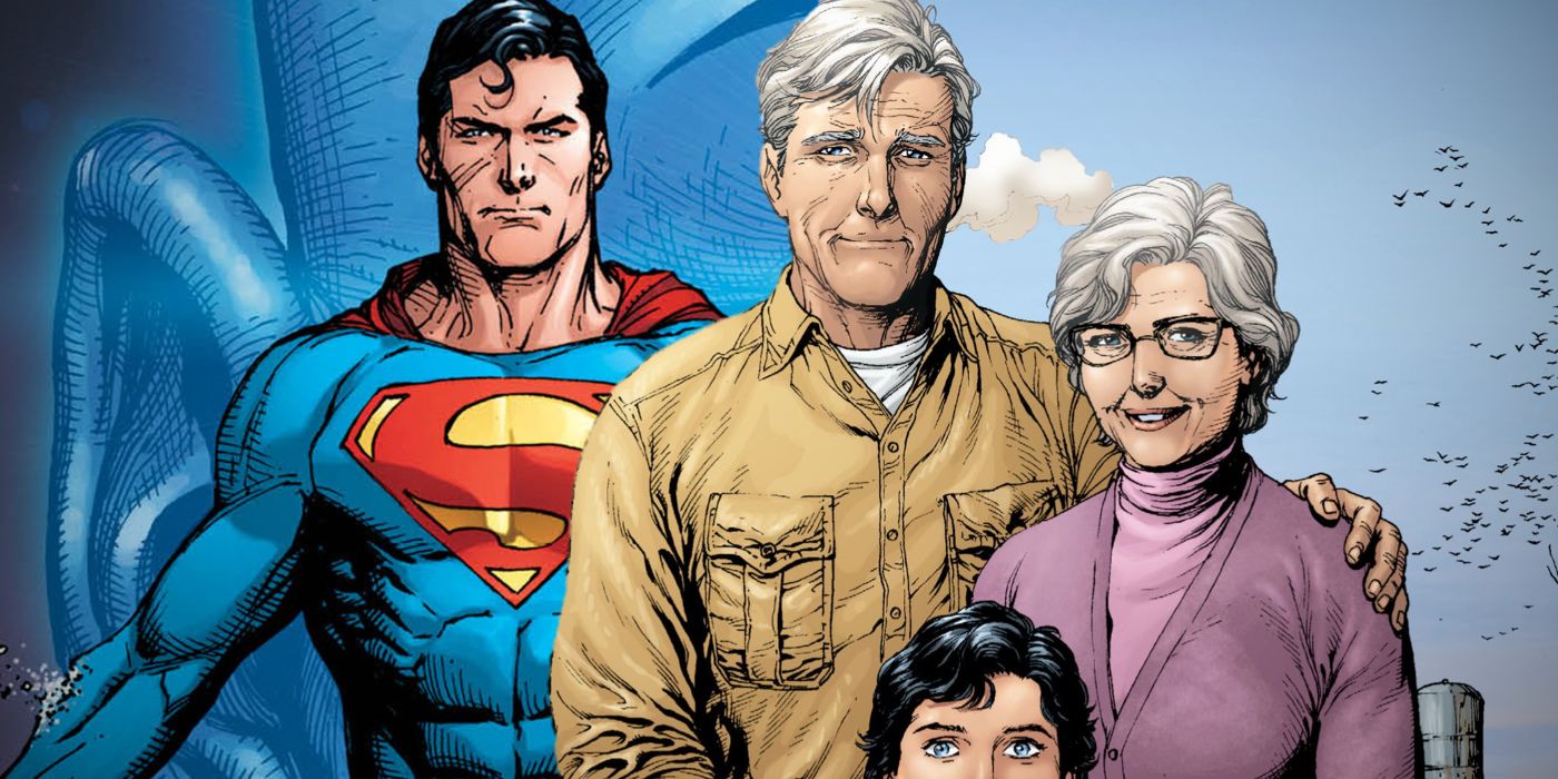 Superman Parents Ma Pa Kent Comic