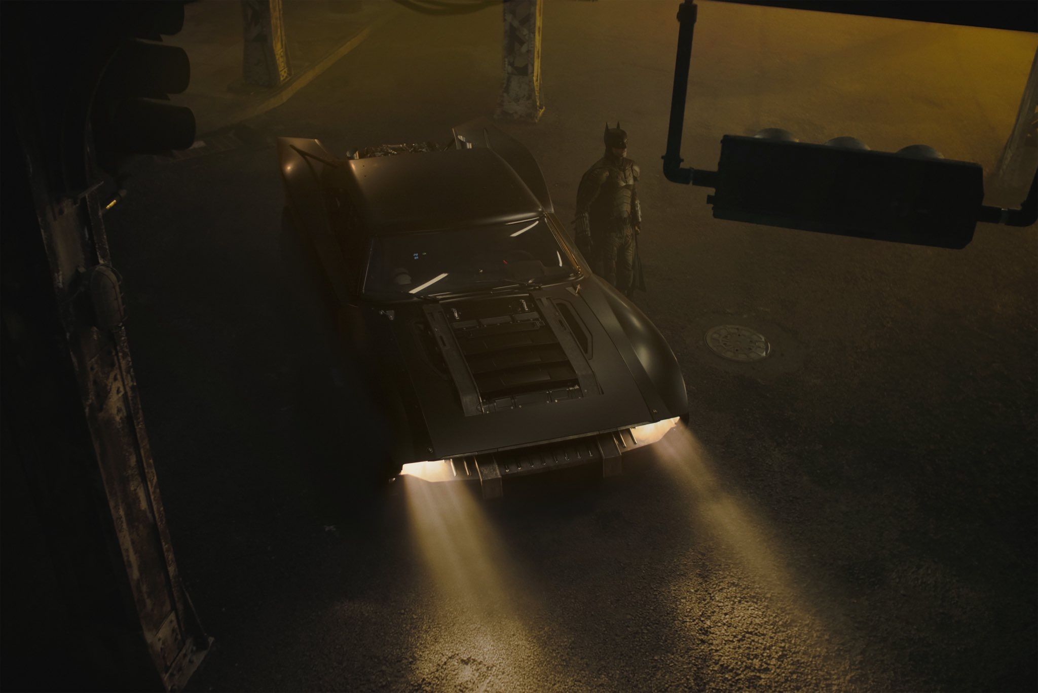 The Batman Movie Batmobile Front
