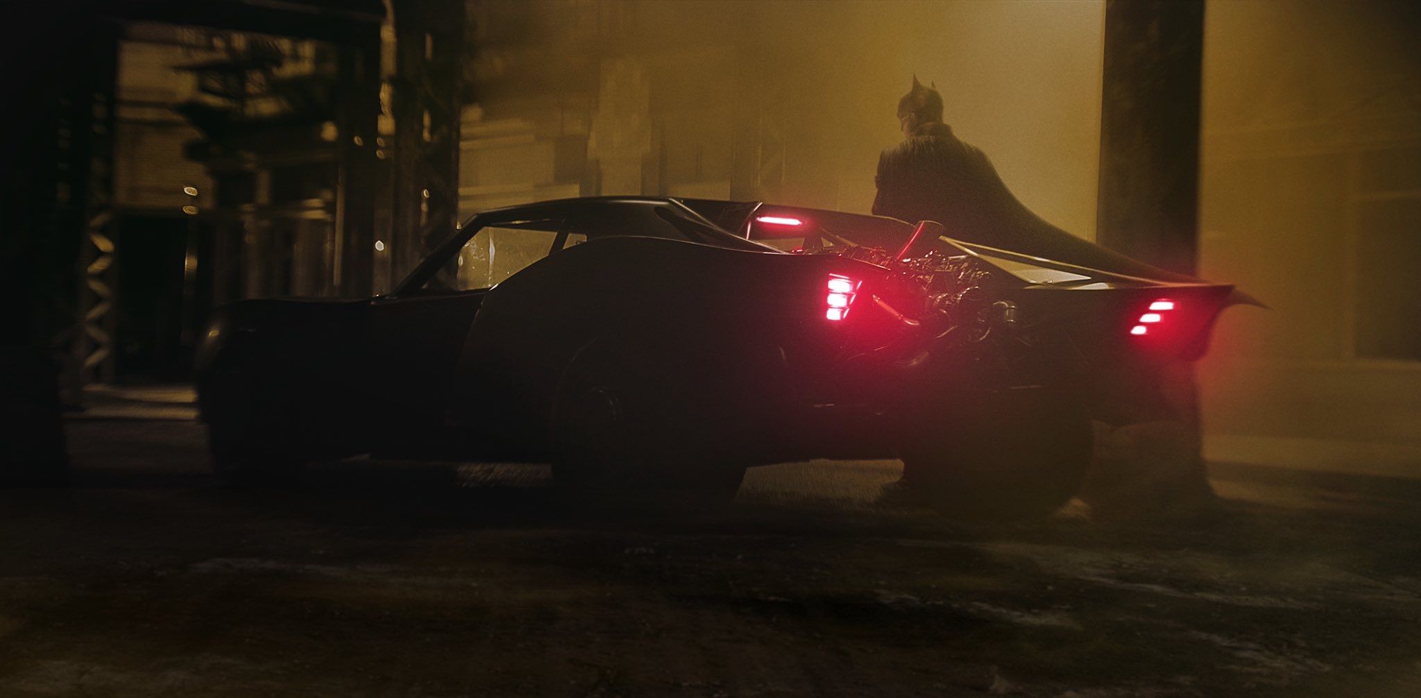 The Batman Movie Batmobile Side