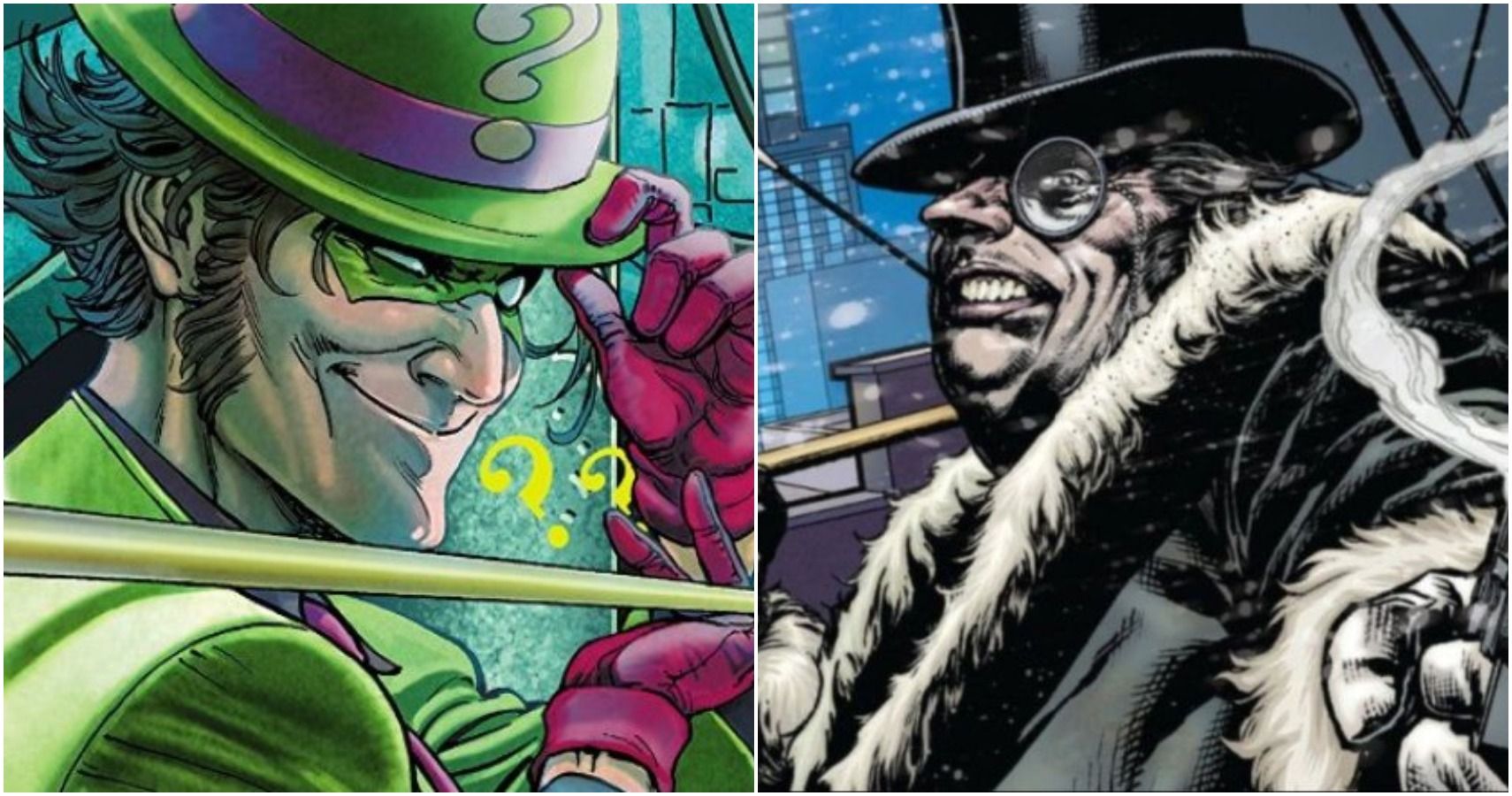 The Batman- Riddler and Penguin feature
