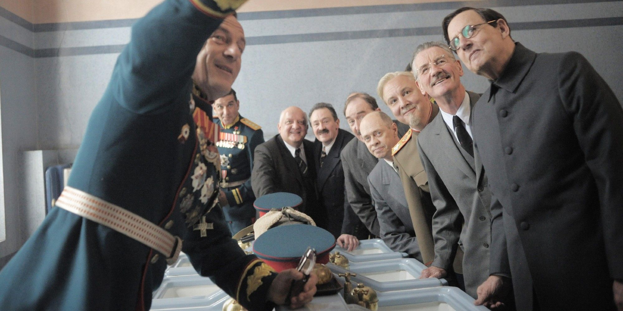 Several of Stalin’s aides take a selfie together