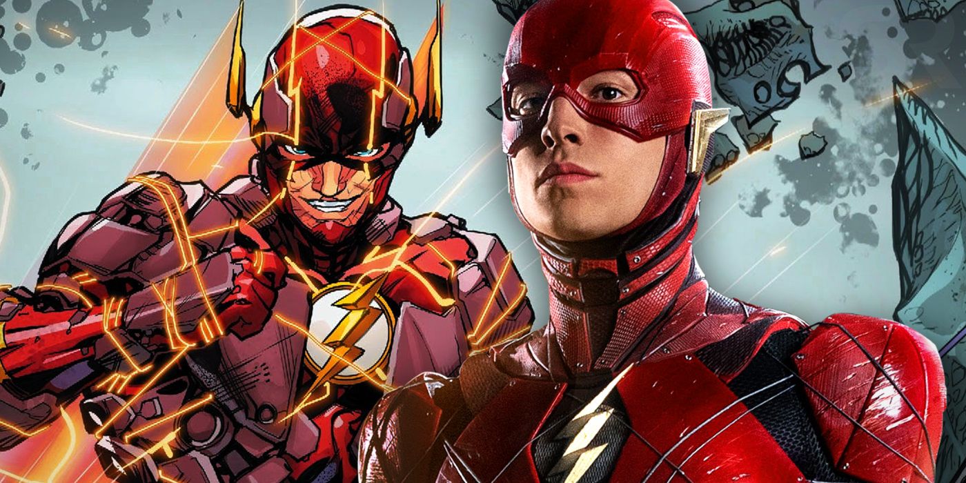 The Flash Movie Armor in DC Comics