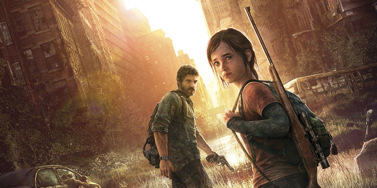 The Last of Us Video Game Joel and Ellie