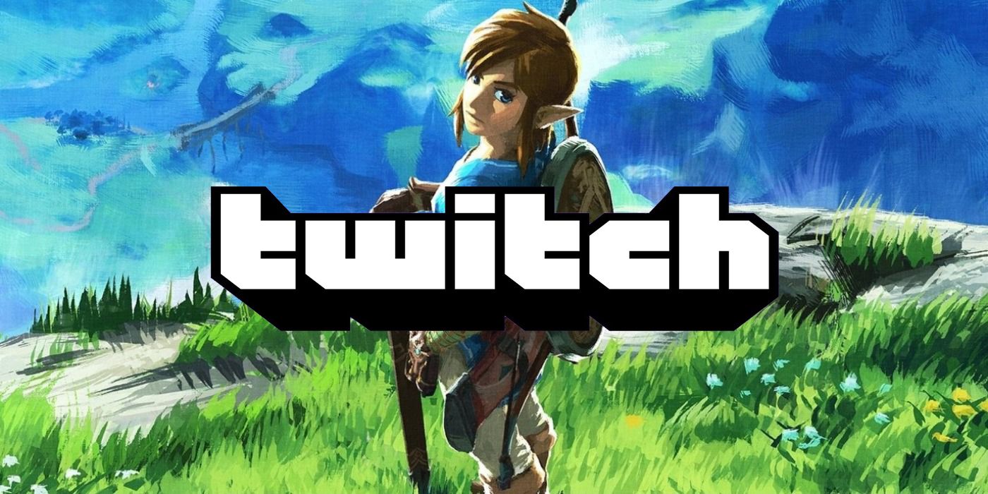 The Legend of Zelda Breath of the Wild Cover Twitch