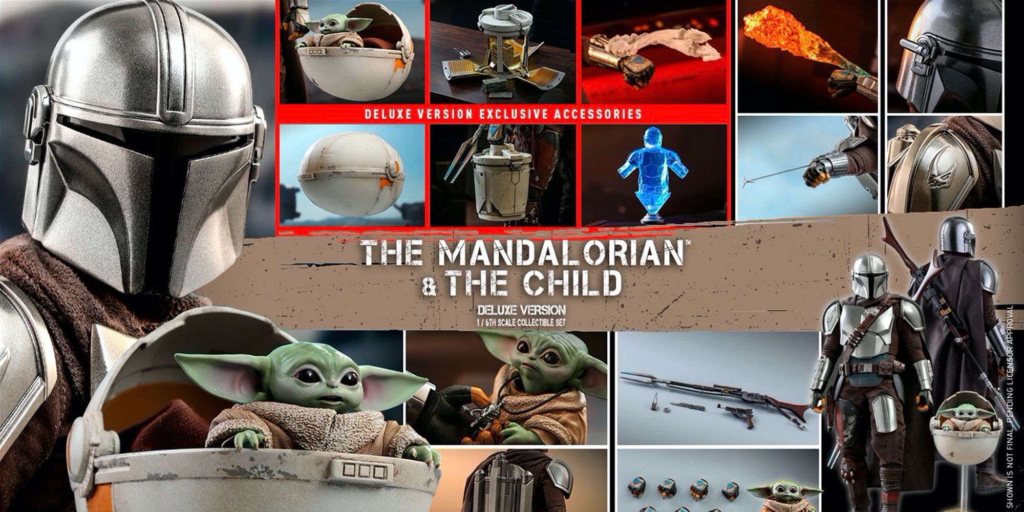 The Mandalorian and Baby Ypda Deluxe Edition
