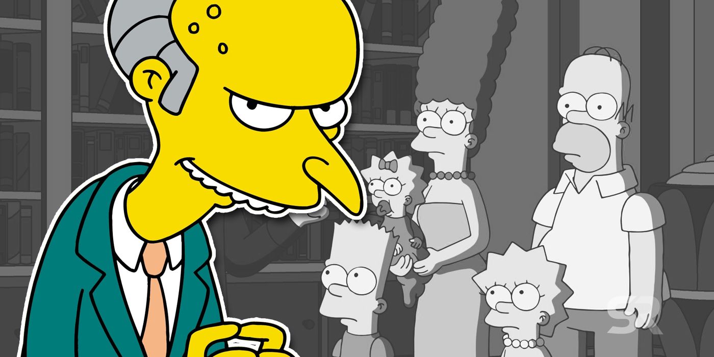 The Simpsons Mr Burns age change