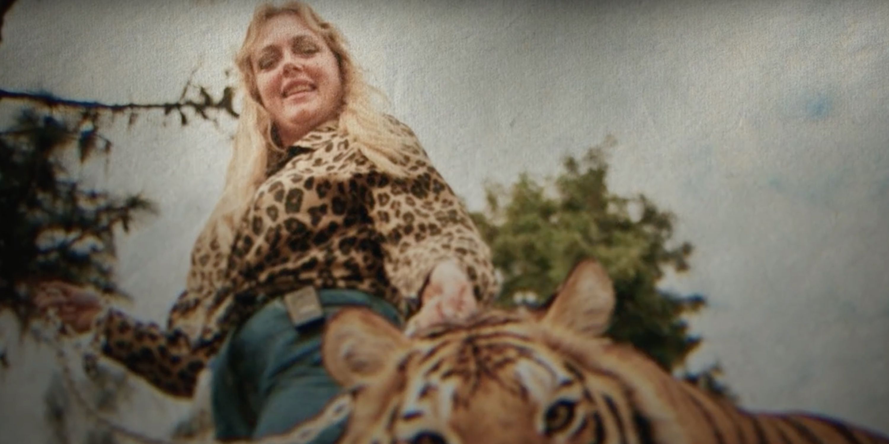 Carole Baskin in Tiger King: Murder, Mayhem and Madness on Netflix