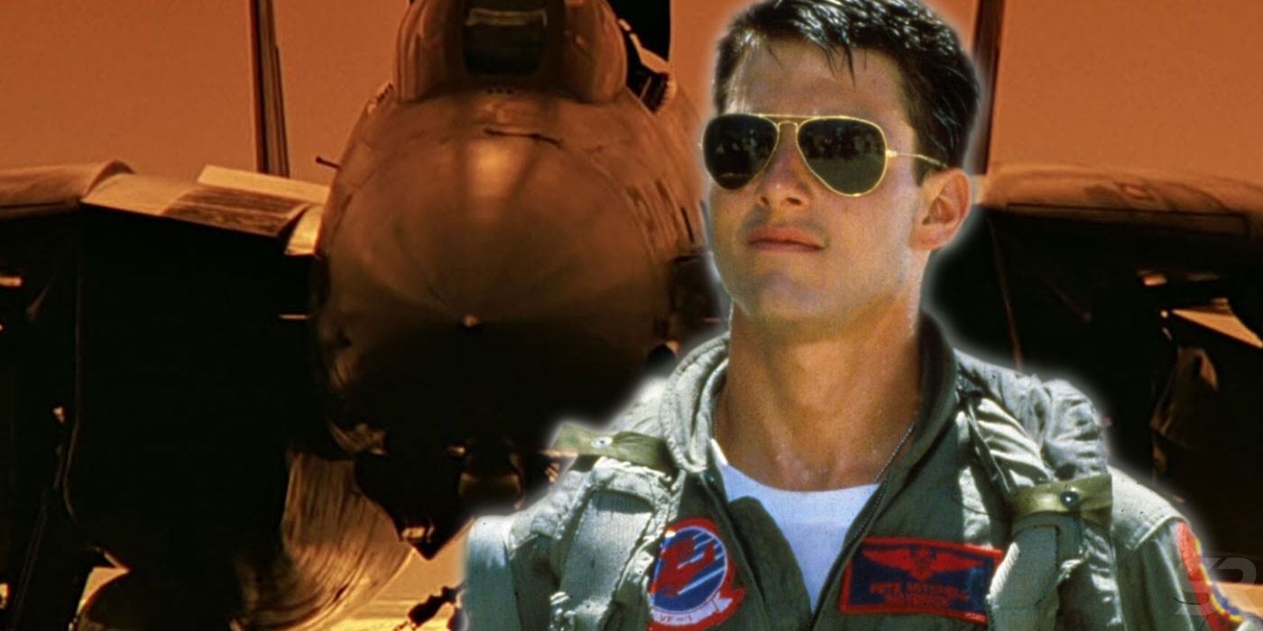Tom Cruise in Top Gun 1986 Movie
