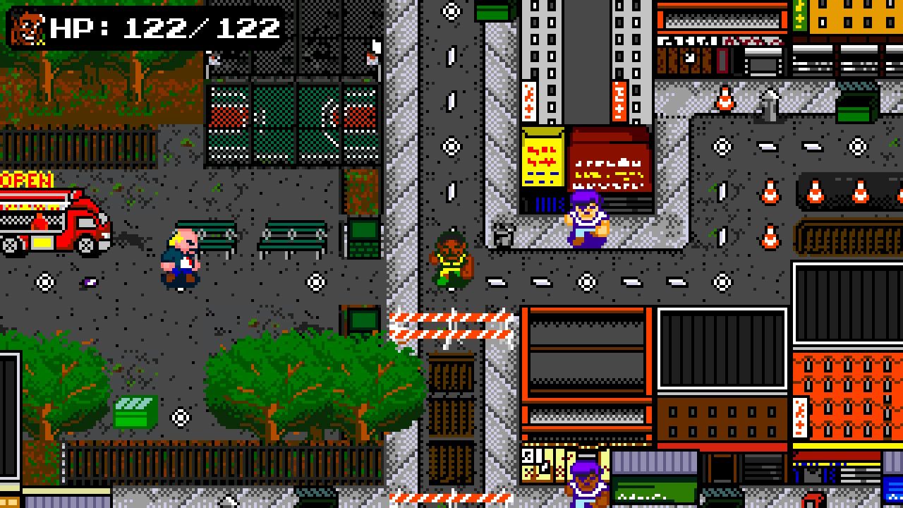 Treachery in Beatdown City Review Map