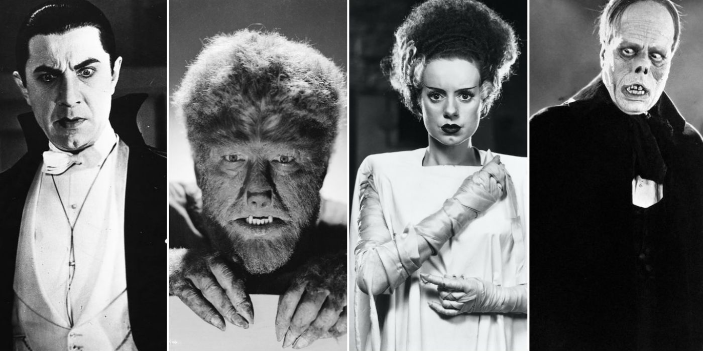 Universal Classic Monsters Collage