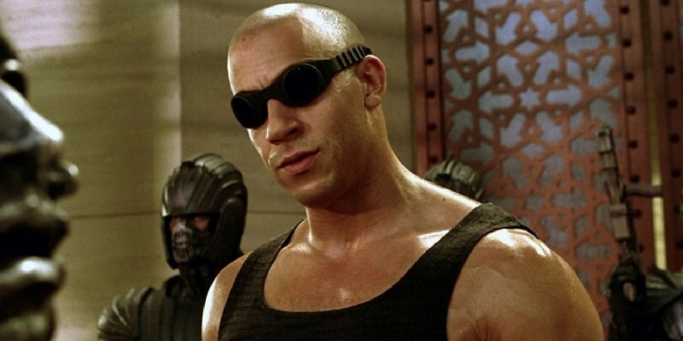 Vin Diesel in Chronicles of Riddick