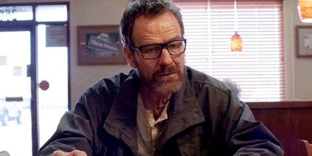 Walt sitting at diner counter in Breaking Bad