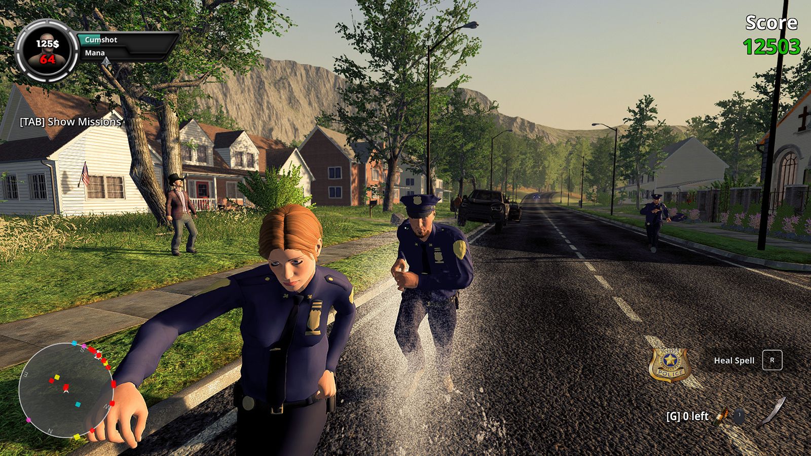 Wanking Simulator Cops