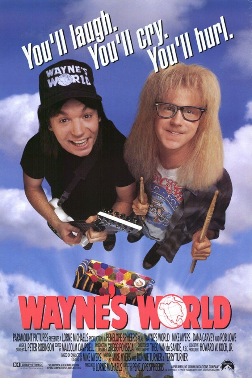 Waynes World Movie Poster