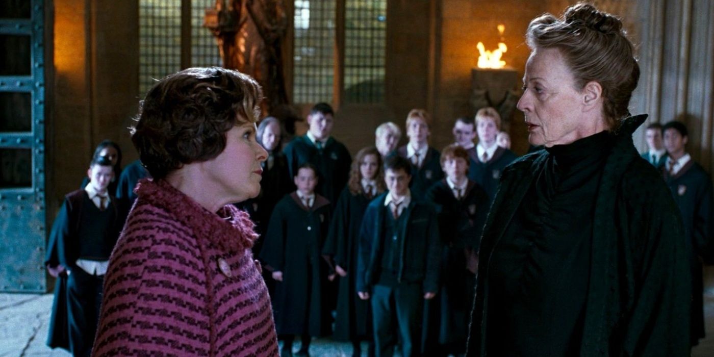 When Professor McGonagall Confronted Umbridge