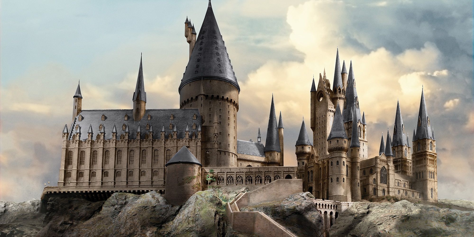 Hogwarts Castle in Harry Potter