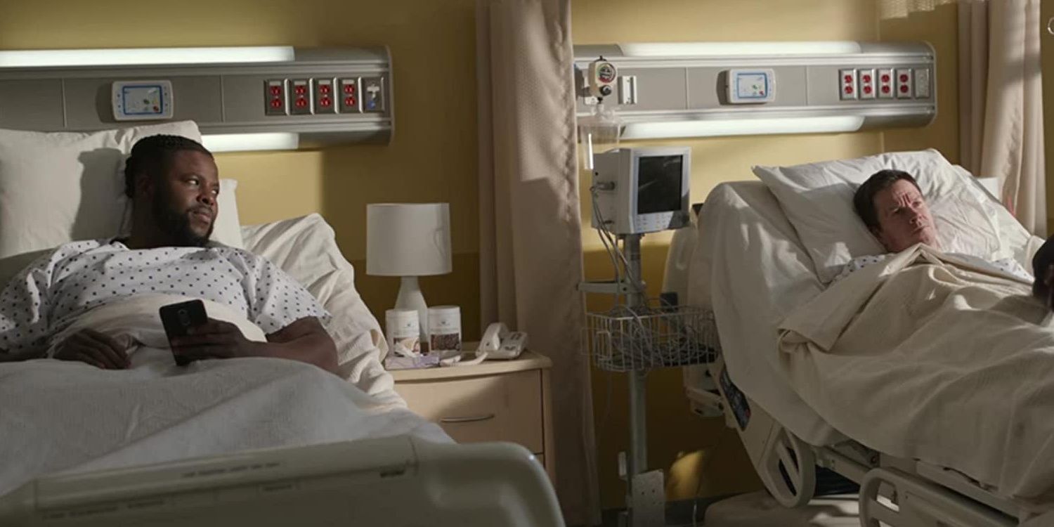 Why was Hawk in the hospital