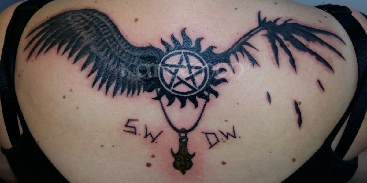 Supernatural protection symbol... - Julie Villeneuve Tattoo | Facebook