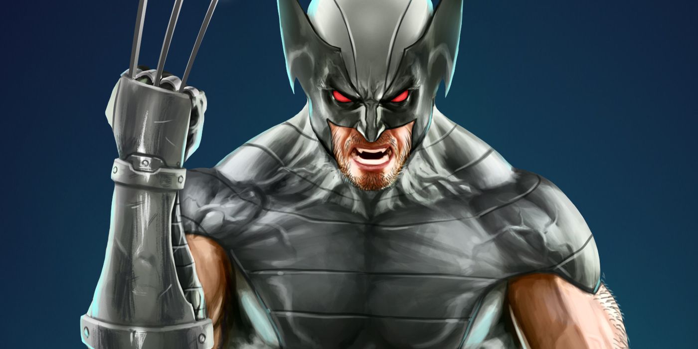 Wolverine Grey X-Force Suit